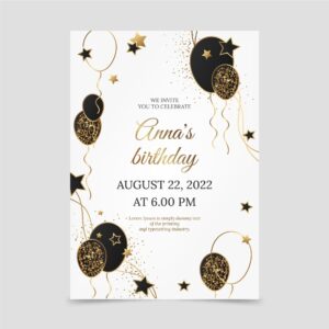 Birthday Invitations
