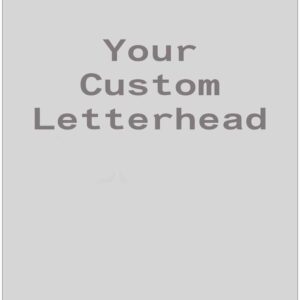 Custom Letterheads