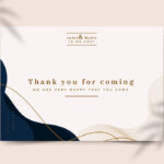 Wedding Thank Your Card